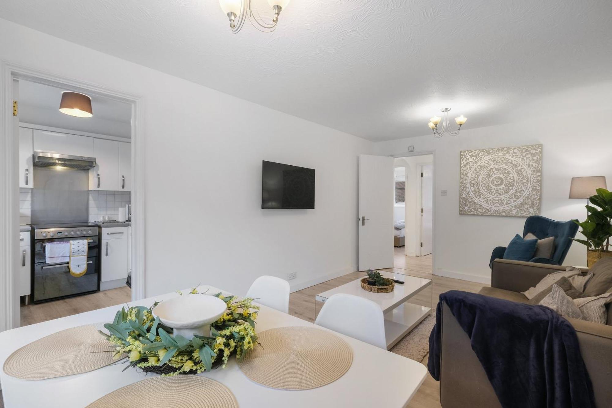 Appartement Charming 2-bedroom, 1-bathroom In Transom Square *